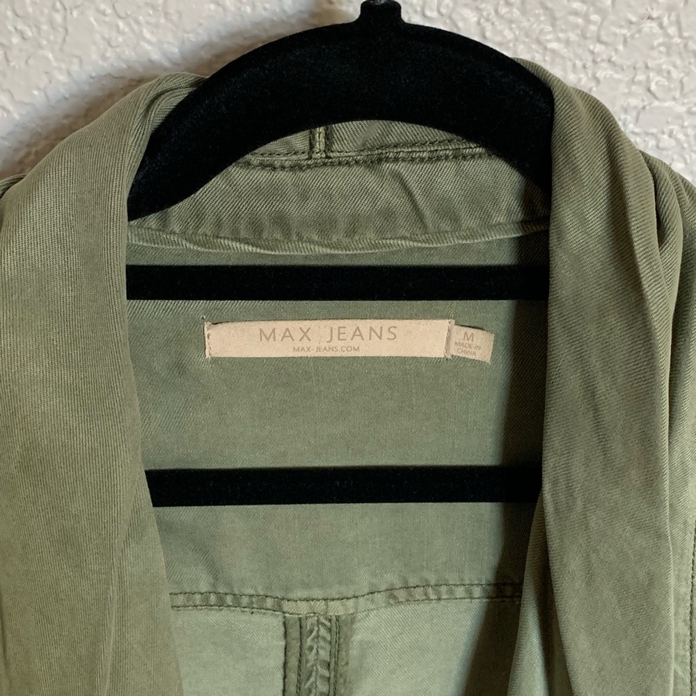Drape front cargo jacket - Picture 2 of 3